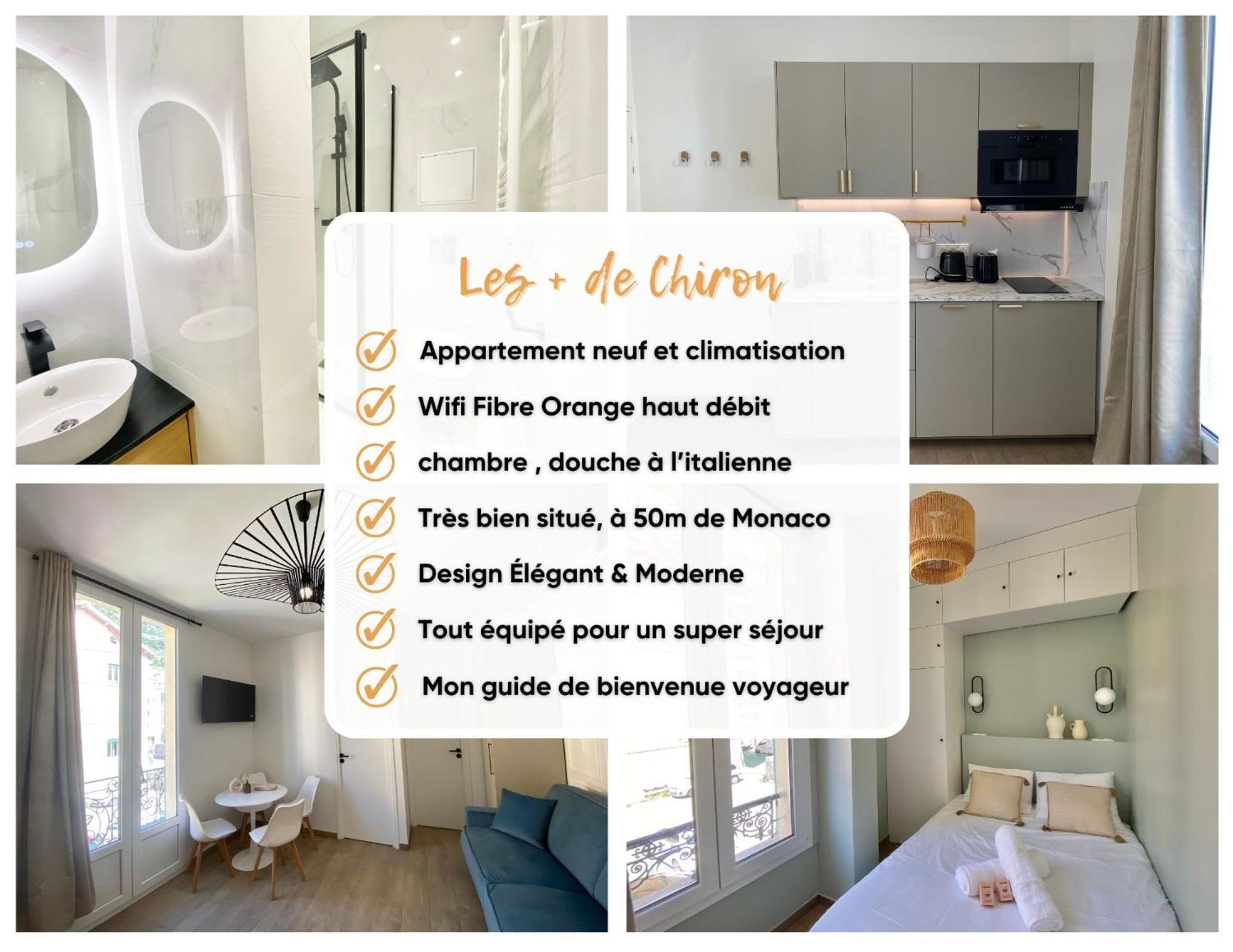 Appartement Moderne Climatise Monaco Vue Mer Cap-d'Ail Dış mekan fotoğraf